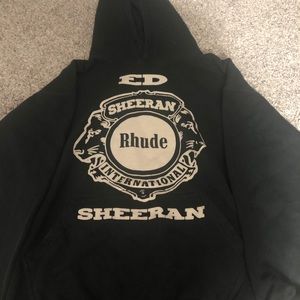 Black Ed Sheeran hoodie